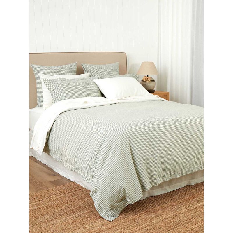 Wallace Cotton Clover Duvet Set image number 1